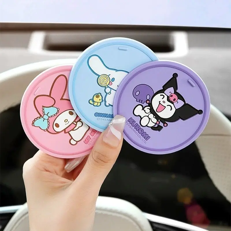 Kawaii Tech Accessories - Alfombrilla antideslizante para vaso de agua