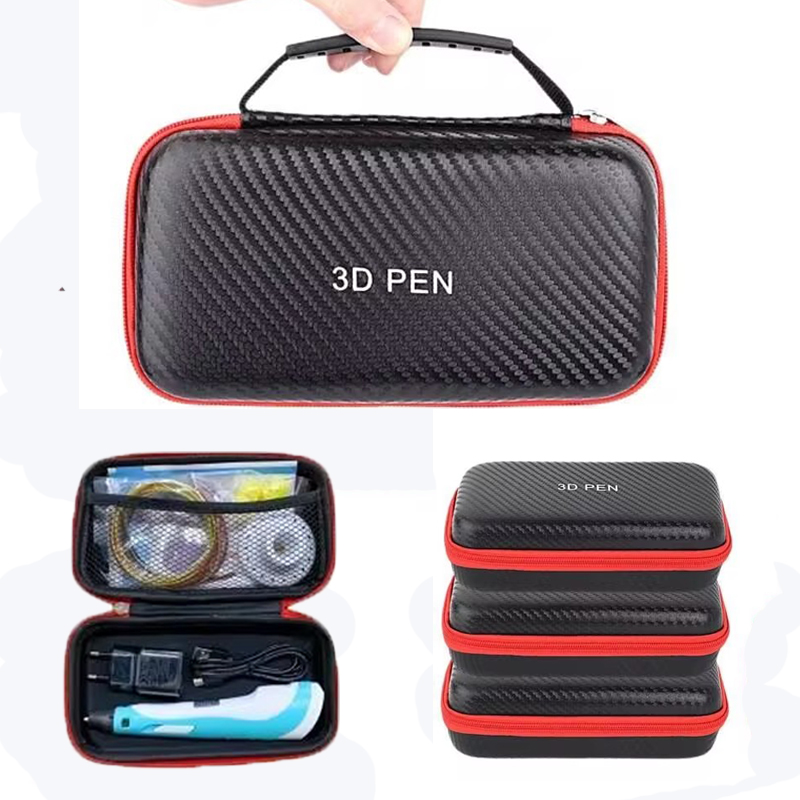 Tech Accessories Case - Bolsa de almacenamiento de bolígrafos 3D,