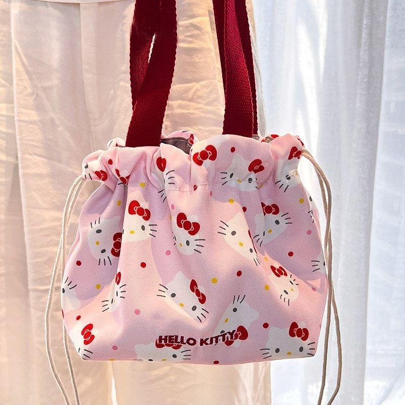 Kawaii Tech Accessories - Linda Bolsa de Almuerzo con Estampado