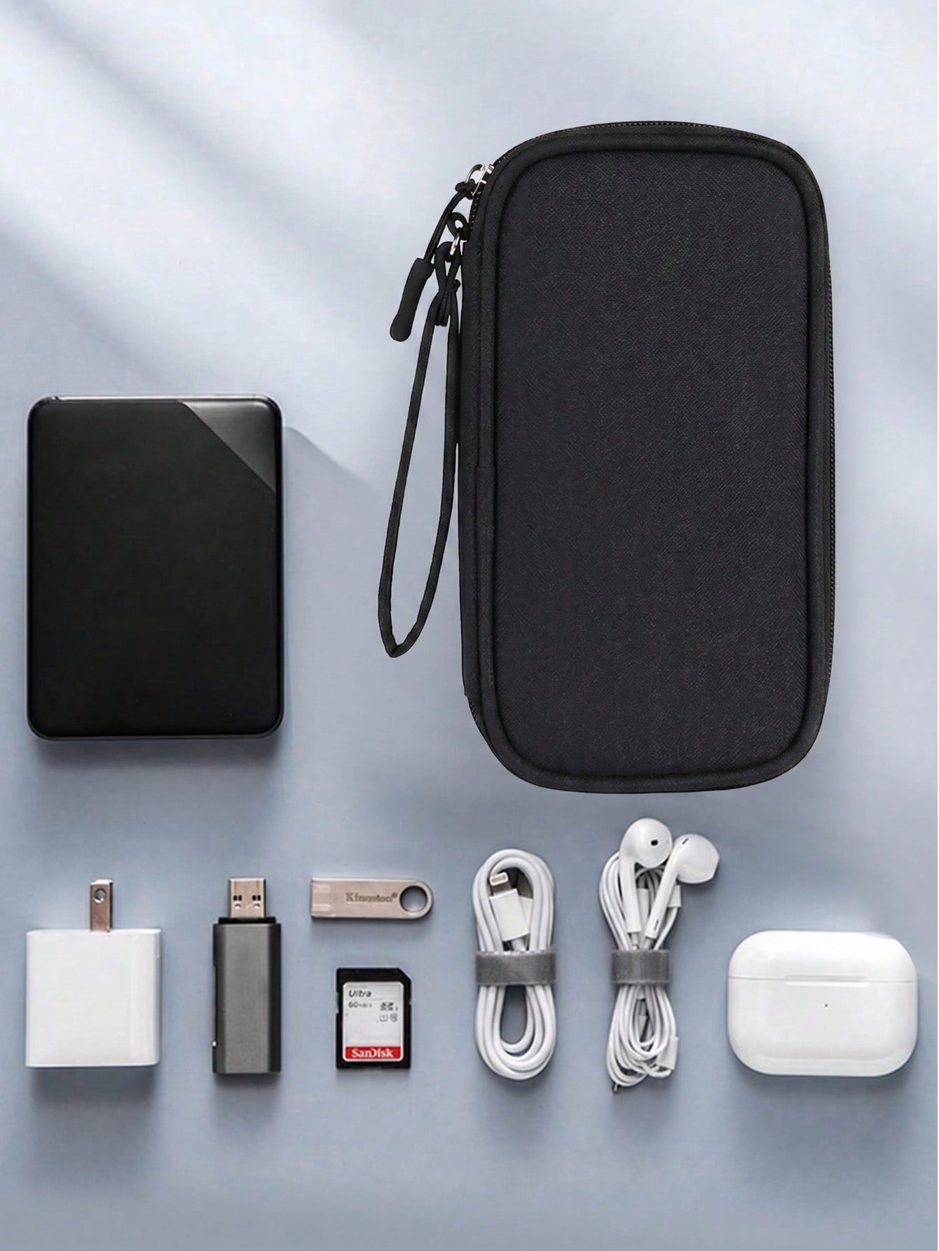 Juego de organizadores de viaj - Tech Accessories Case reseña y precio