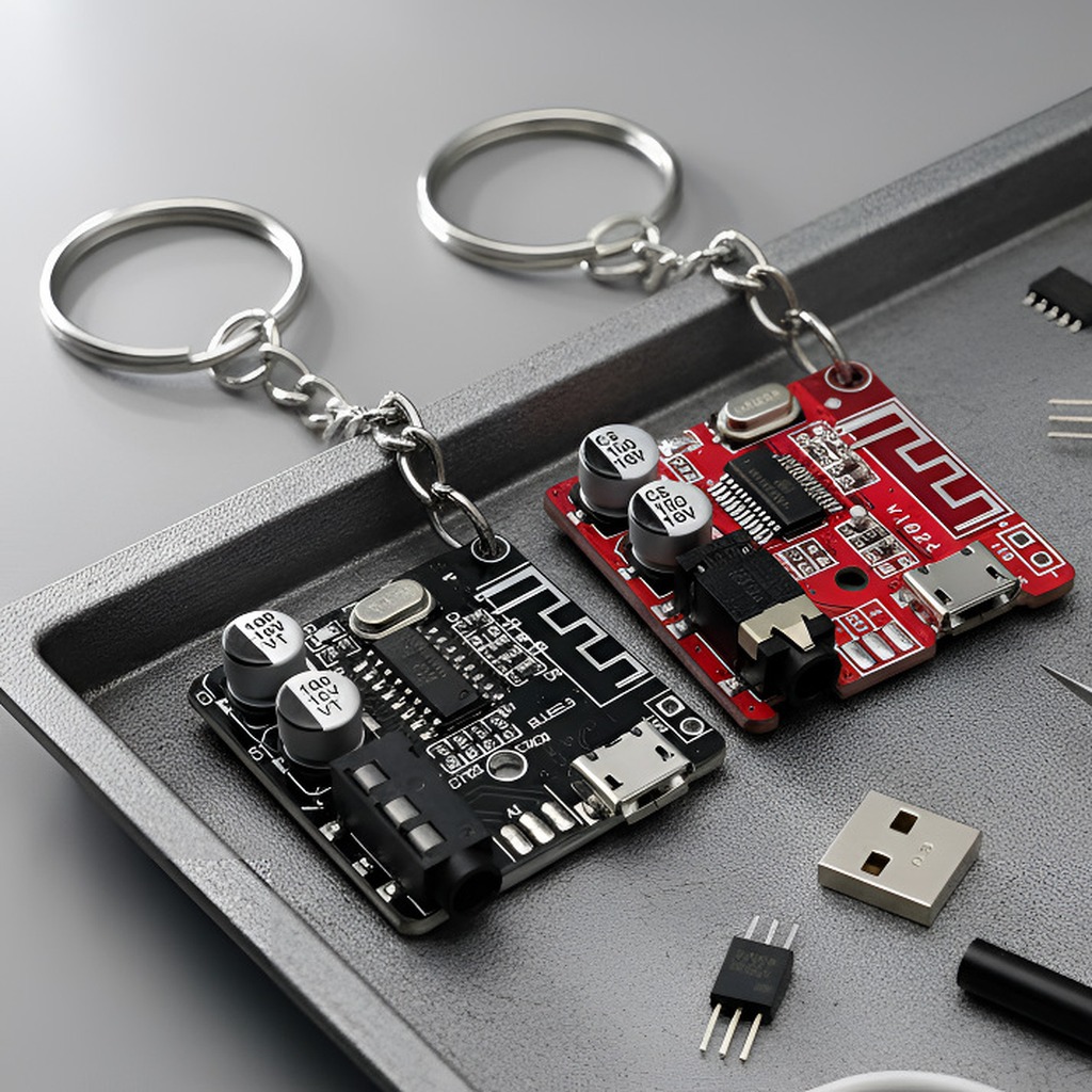 Llavero de Placa de Circuito E - Tech Accessories Storage reseña y precio