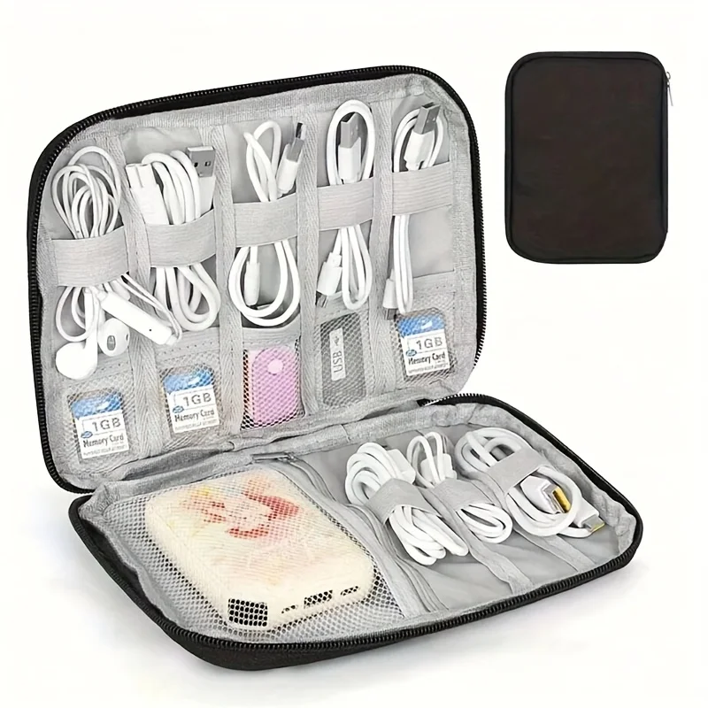 1 Paquete de Bolsa de Almacena - Tech Accessories Travel Organizer Pouch reseña y precio